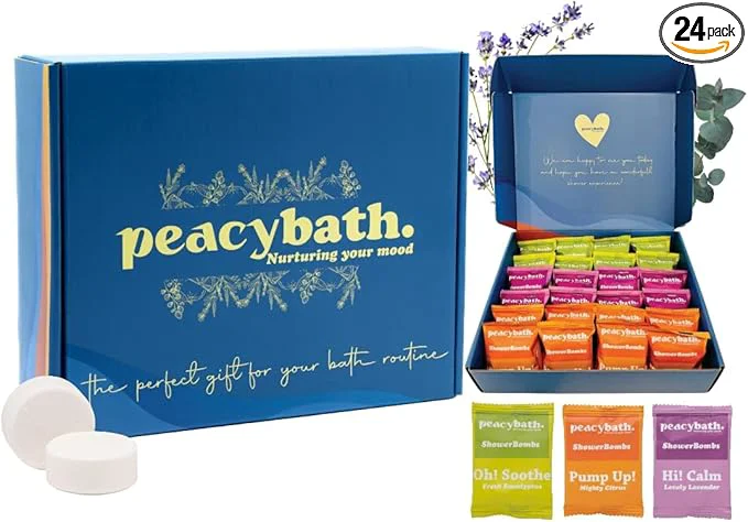 Unique Shower Steamers Aromatherapy 24 Pack - Classic