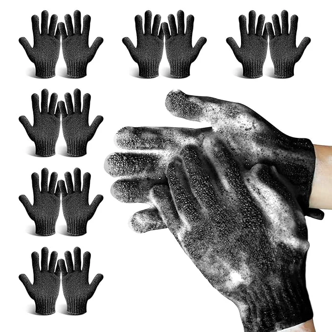 World-Class MIG4U Exfoliating Shower Gloves Stylish