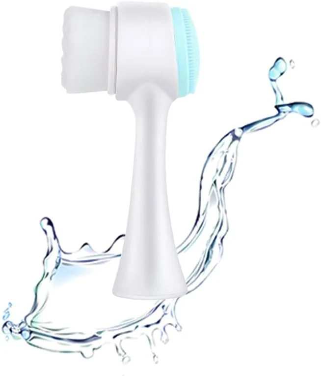 Long-Lasting Facial Cleansing Brush 2 in 1Double-Sided Manual Facial Cleaning Brush Original