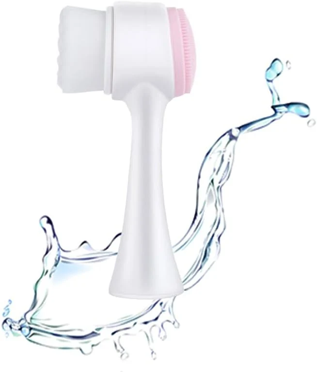 Specialty Facial Cleansing Brush 2 in 1Double-Sided Manual Facial Cleaning Brush Optimized