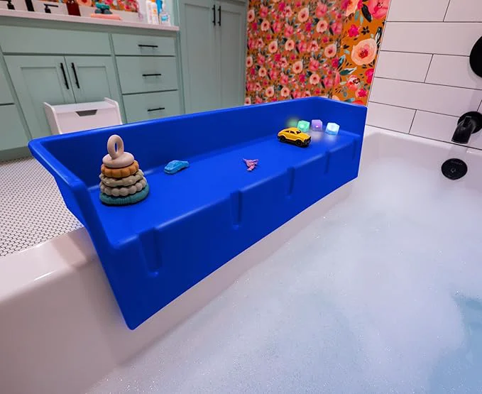 High-Performance Tub Topper® Bathtub Splash Guard Bath Shelf Original