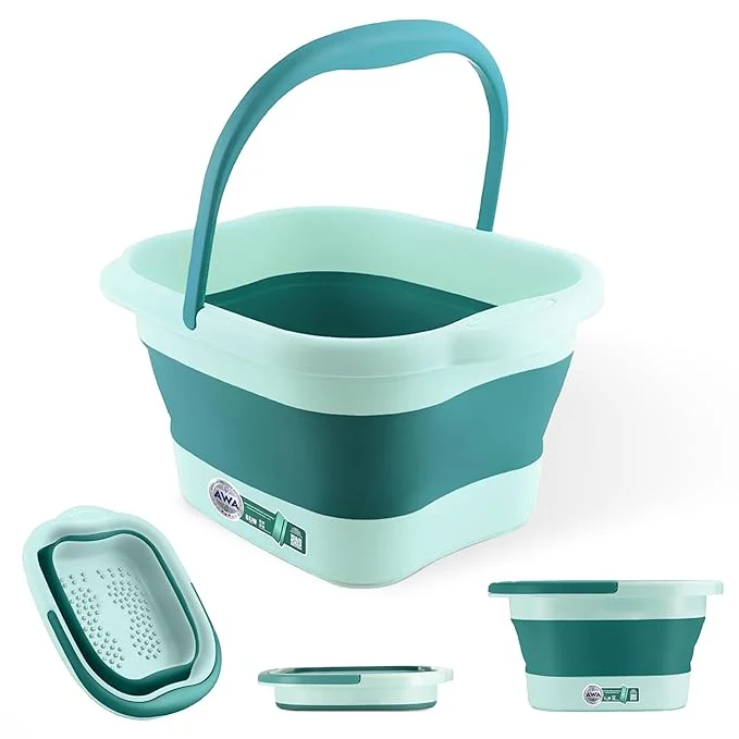 Optimized Foot Soaking Tub for Soaking Feet Collapsible Foot Tub Foot Bath Soak Tub Sophisticated