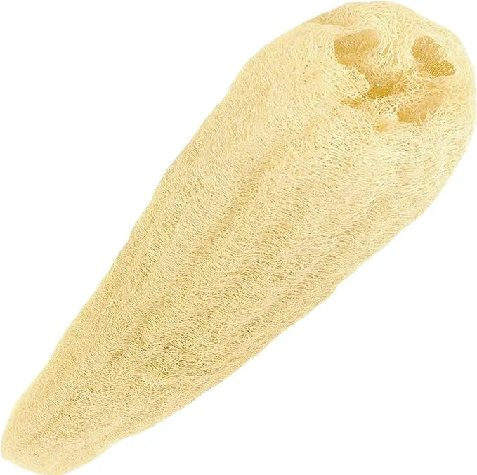 Lightweight NileCart 22 Inch Egyptian Loofah Natural Luffa Sponges Contemporary