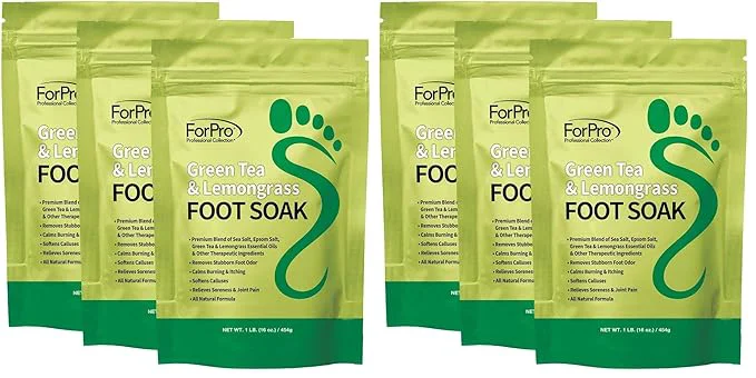 Original Design ForPro Professional Collection Green Tea Lemongrass Foot Soak Clean