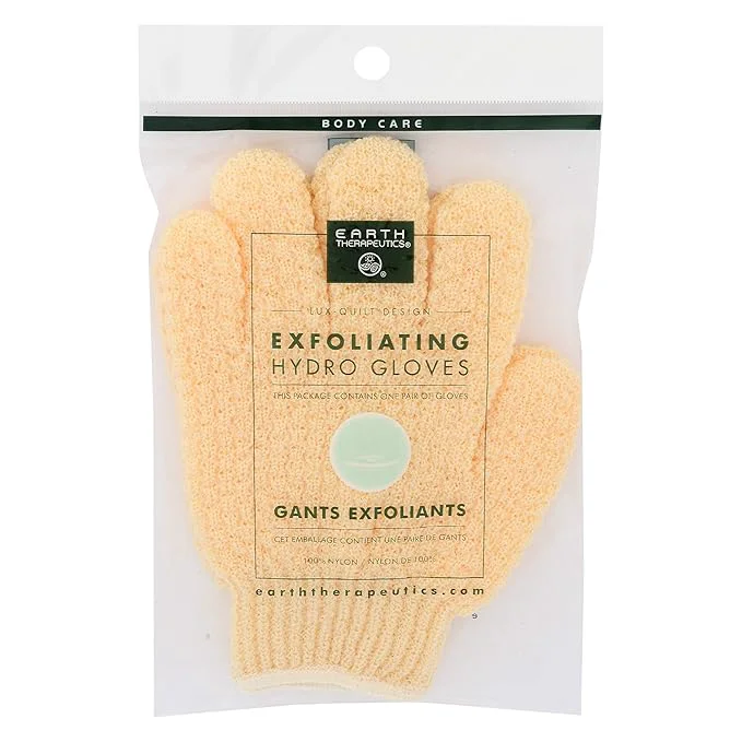 Long-Lasting Earth Therapeutics Hydro Exfoliating Gloves 1 pair Consistent