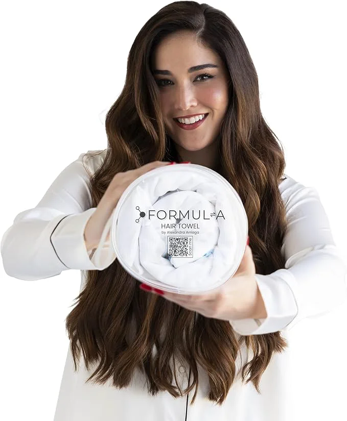 Sustainable FORMUL-A Microfiber Hair Towel Wrap Expertly Made