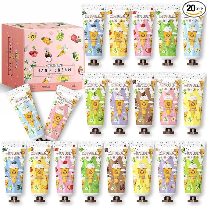 Artisan 20 Pack Hand Cream Gift Set Mothers Day Gifts Moisturizing Hand Lotion High-Quality