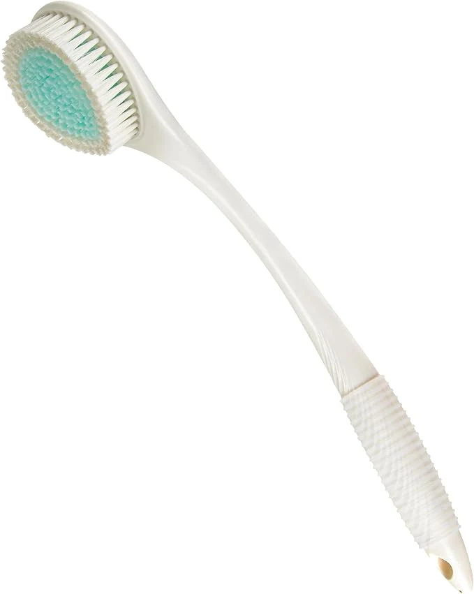 Unique BEDELITE Back Scrubber for Shower Soft Bath Brush Long Handle for Men Women Environmentally Friendly