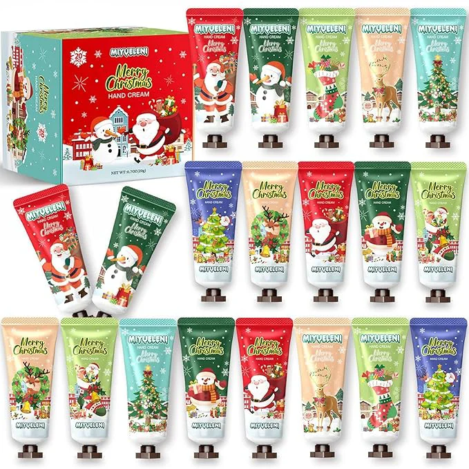Crafted 20 Pack Christmas Hand Lotion Gift Set，Mothers Day Gifts Teacher Appreciation Reliable