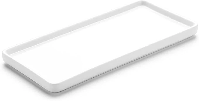 Organic Gurygo 6 Small Ceramic Bathroom Tray Refined