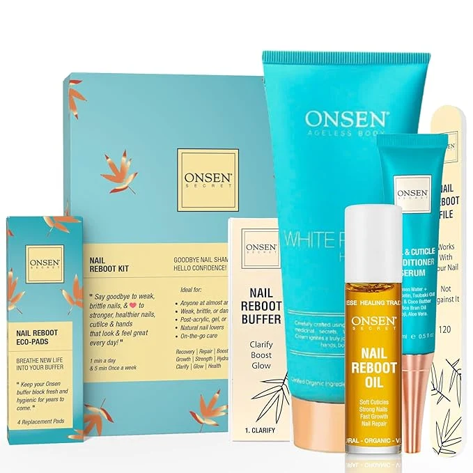 Carefully Designed Onsen Secret Nail Reboot Kit Efficient