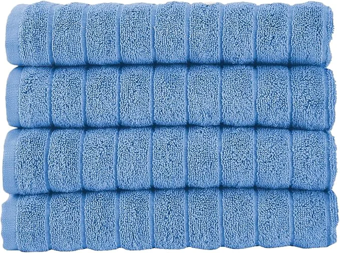 Official Classic Turkish Towels CTT Premium 4 Pack Bath Towels Set Made Pure