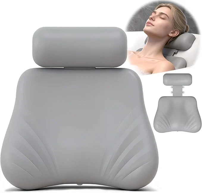 Quality Silicone Bath Pillow Upgraded Bath Pillows High-Grade