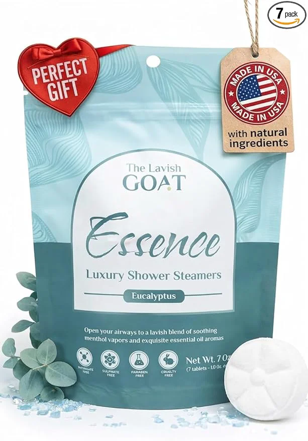 Functional TLG Essence Shower Steamers Aromatherapy 7 Pack – USA Made Prestigious