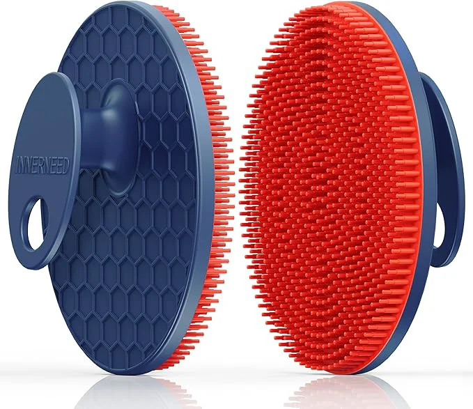 Top-Quality INNERNEED Magnetic Silicone Body Scrubber Relaxed