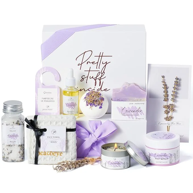 Next-Generation Mothers Day Gifts for Mom Spa Bath Gift Baskets Relaxing Spa Self Care for Healthy