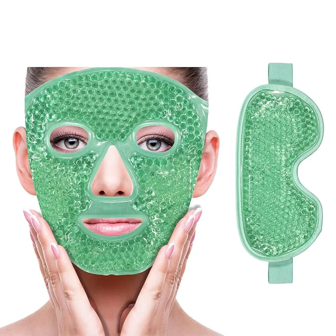 Exclusive ZNÖCUETÖD Cooling Ice Face Eye Mask Versatile