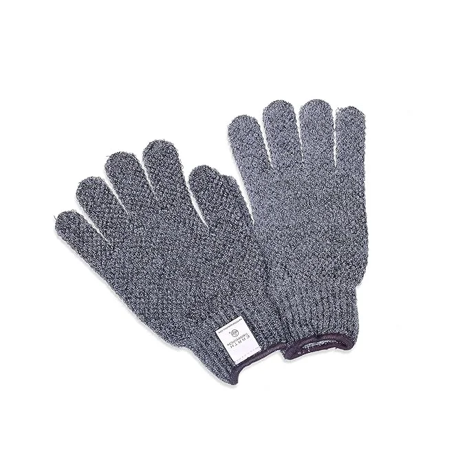 Sustainable Earth Therapeutics Purifying Exfoliating Gloves Green