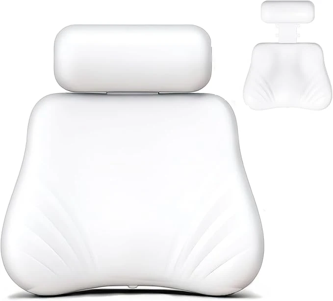 Elite Silicone Bath Pillow Upgraded Bath Pillows User-Friendly