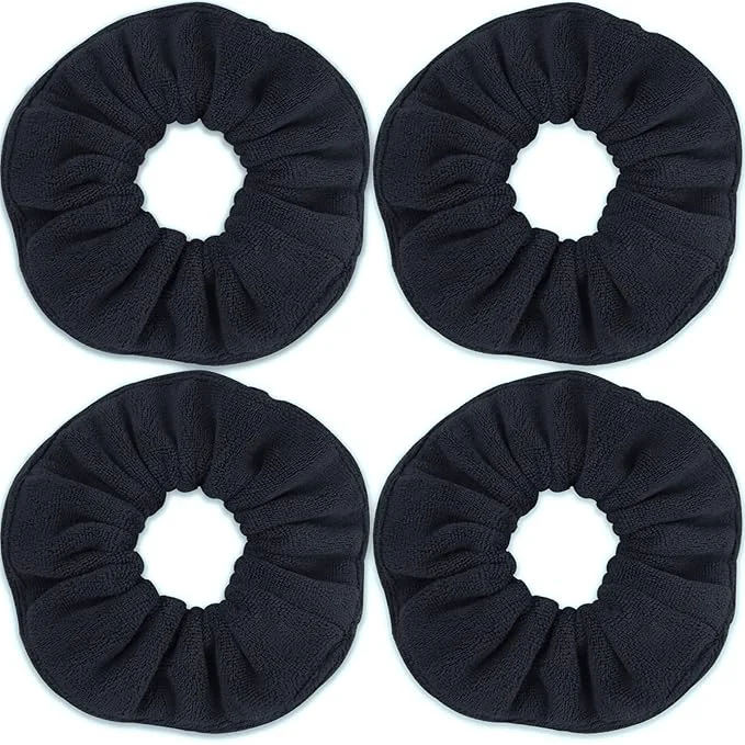 Carefully Designed IVARYSS Super Towel Scrunchies for Drying Hair Absorbent and Soft Microfiber Certified