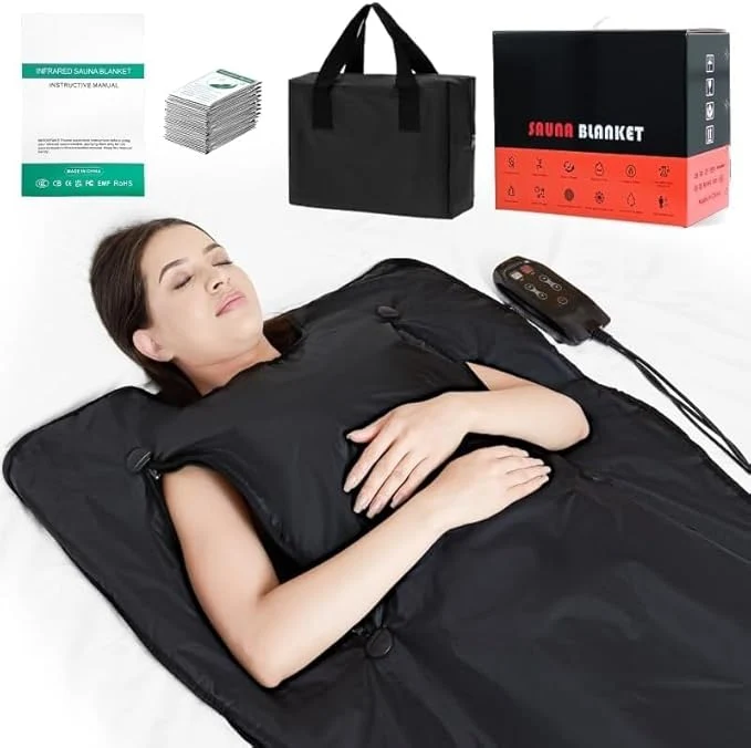 Official Infrared Sauna Blanket for Home Portable Full Body Detox Wrap Authentic
