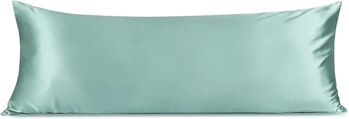 Long-Lasting INFIIXSO Body Pillow Cover with Zipper Luxury Mulberry Silk Body Pillow Case 20x54 Inches Ultra Smooth and Soft Cooling Long Pillowcase Gift for Women Men ICY Morn Fine Crafted
