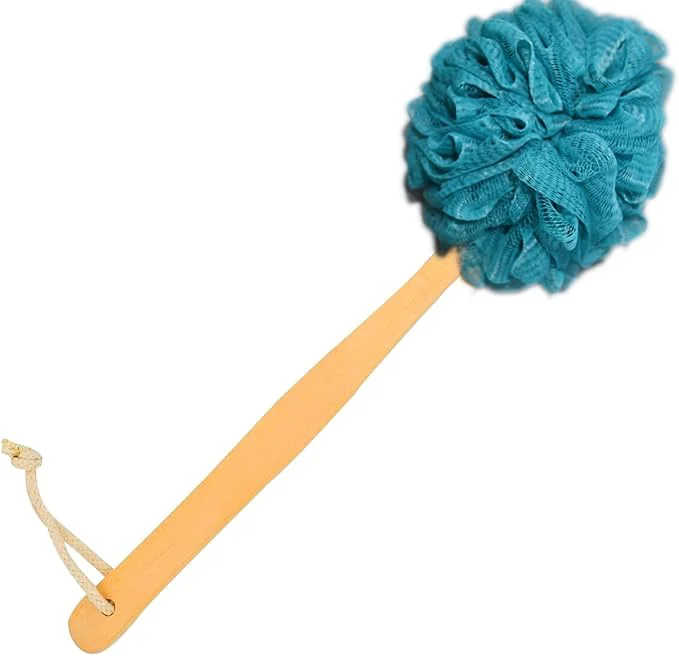 Dependable Teal Loofah with Handle Trendy