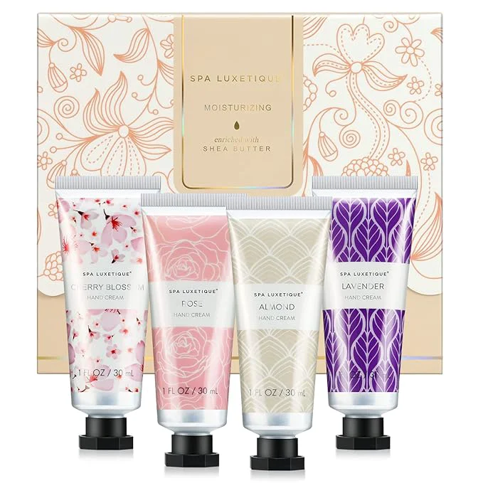 Eco-Friendly spa luxetique Hand Cream Gift Set Mothers Day Gifts Prestigious