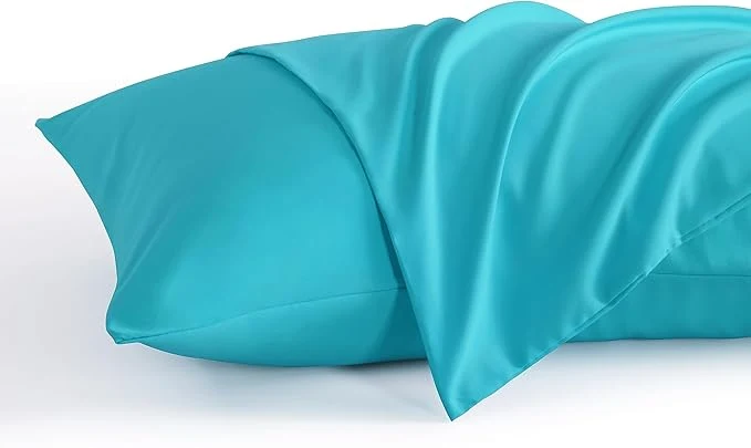 Natural NTBAY King Pillow Cases Set of 2 2 Pack Brushed Microfiber 20x36 Pillow Cases Soft Wrinkle Fade Stain Resistant Blue Pillow Cases with Envelope Closure 20x36 Inches Blue Green