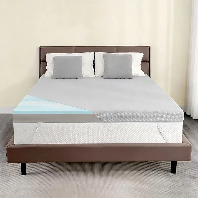 Recyclable Extra Firm Mattress Topper Queen 3 Inch High-Density Firm Mattress Pad for Back Pain Relief Bed Topper with Removable Cover No Smell No Slip CertiPUR-US 80 quot x 60 quot Exceptional