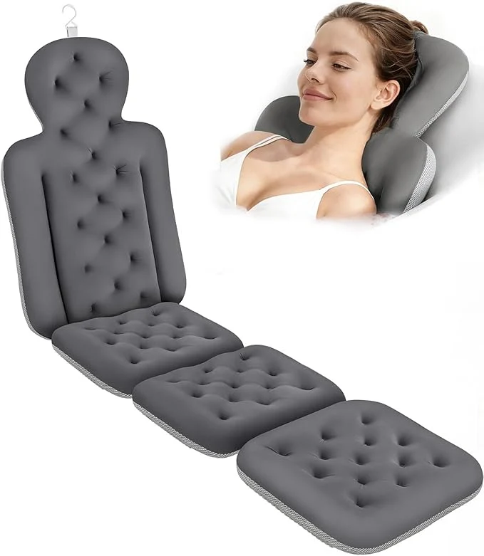 Soft Bath Cushion Full Body Bathtub Pillow Durable
