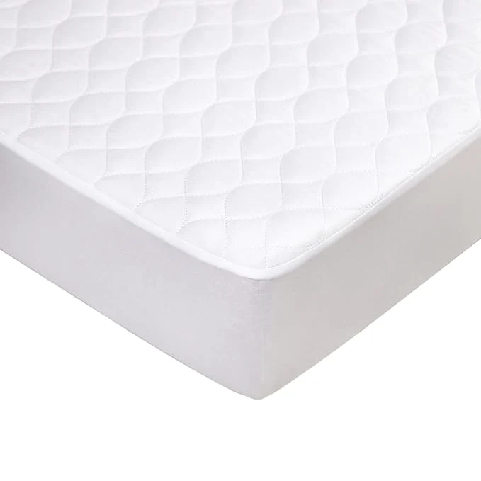 Pure American Baby Company Waterproof Fitted Crib Mattress Protector 52 quot x 28 quot - Quilted Noiseless Ultra-Soft amp Breathable Crib amp Toddler Mattress Pad Cover Effective