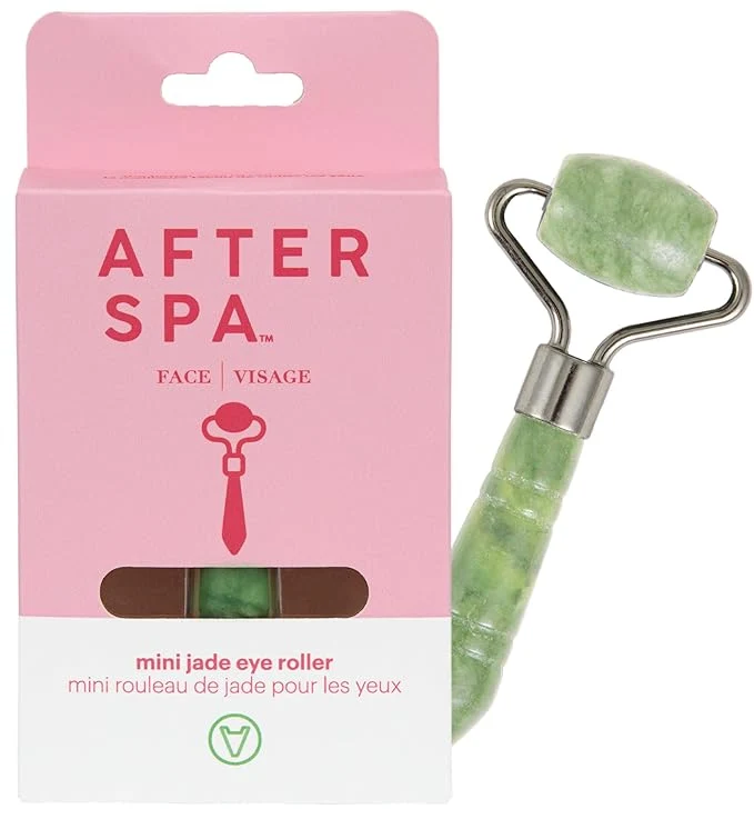 Functional Mini Jade Eye Roller by Afterspa Preppy Skincare Gua Sha Facial Tools Casual