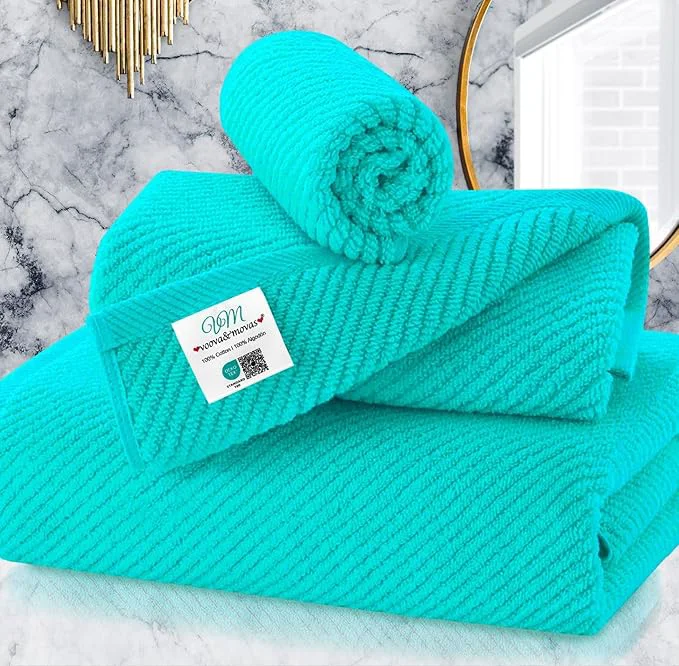 Dependable Turquoise Towels for Bathroom Functional