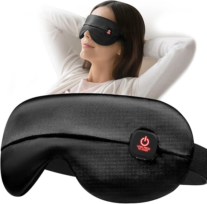 Next-Generation YFONG Cordless Heated Eye Mask for Dry Eyes Warm Eye Compress for Stye Professional