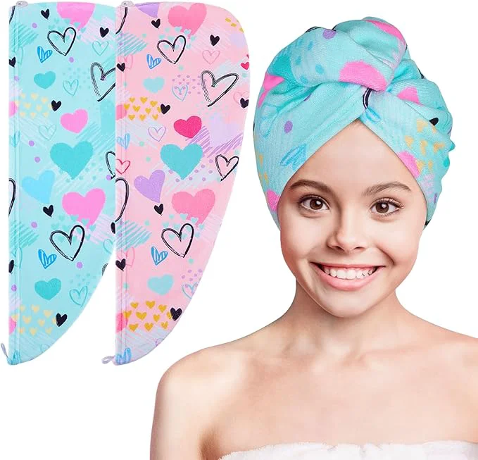 Selected Basumee Microfiber Hair Towel Wrap Smooth