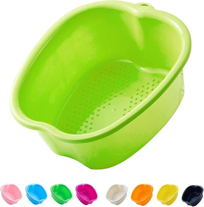 Lightweight AXLOFO® Foot Soaking Bath Basin Large Plastic Foot Soaking Tub Feet Massage Unique