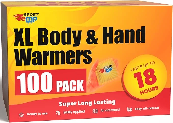 Sophisticated Large Hand Body Warmers Verified
