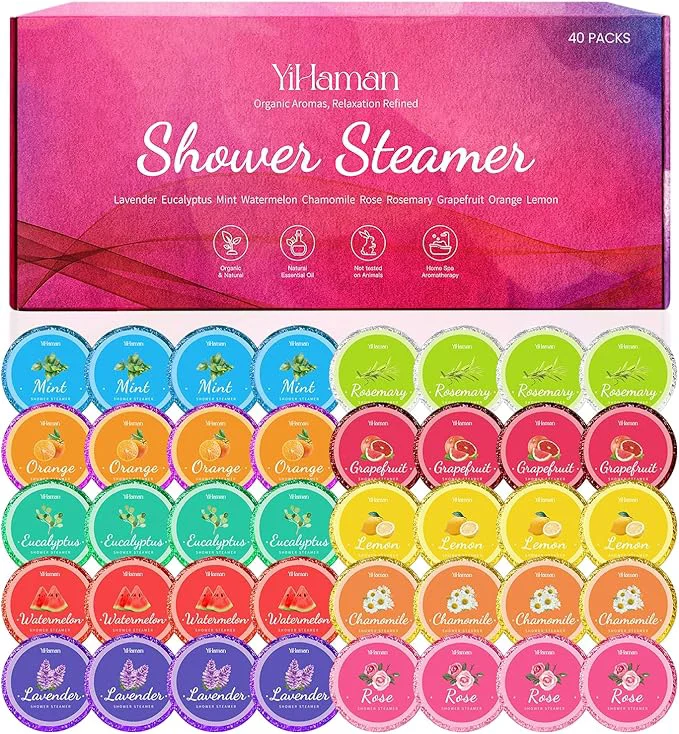 Consistent 40PCS Shower Steamers Aromatherapy Selected