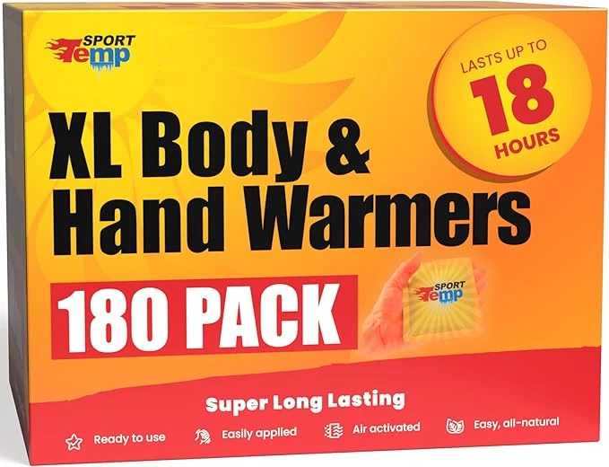 Recyclable Large Hand Body Warmers Optimized