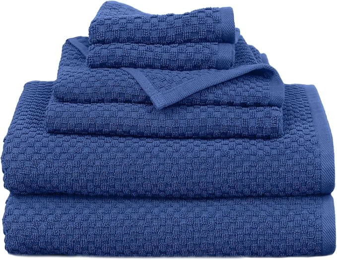 Relaxed COTTON CRAFT Waffle 6 Piece Towel Set Trusted