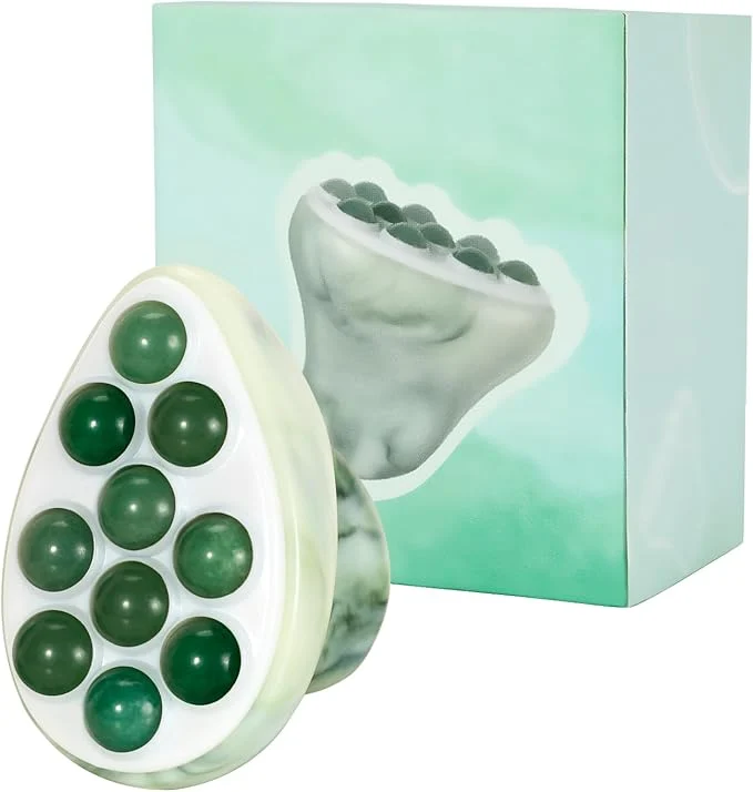 First-Class Jade Roller for Face Gua Sha Facial Tool Ice Eye Massager for Puffy Eyes Relaxed