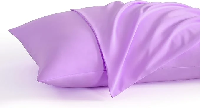 Smart NTBAY Toddler Pillow Cases Set of 2 2 Pack Brushed Microfiber 14x20 Pillow Cases Soft Wrinkle Fade Stain Resistant Light Purple Pillow Cases with Envelope Closure 14x20 Inches Ligt Purple High-Grade