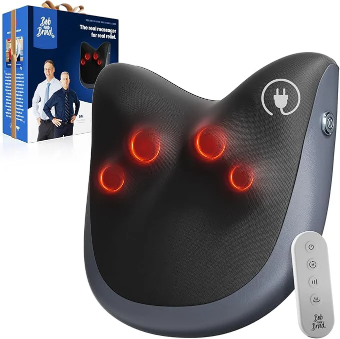 High-Grade BOB AND BRAD Back Massager for Pain Relief Deep FSA Eligible HSA Eligible Excellent