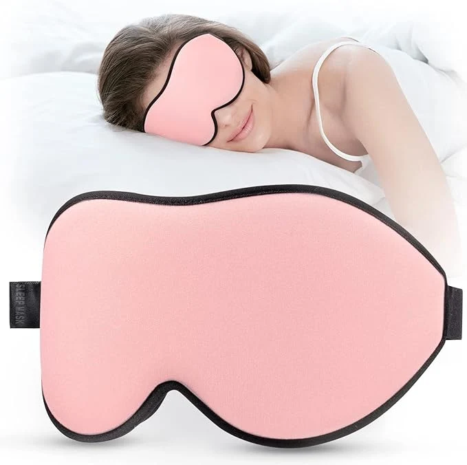Fashionable LitBear Sleep Masks for Women Comfortable Night Sleeping Mask Soft Contoured Fine Crafted