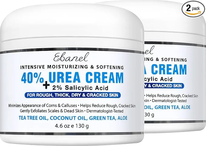 Relaxed Ebanel Urea Cream 40 plus Salicylic Acid 2 Foot Cream High-End