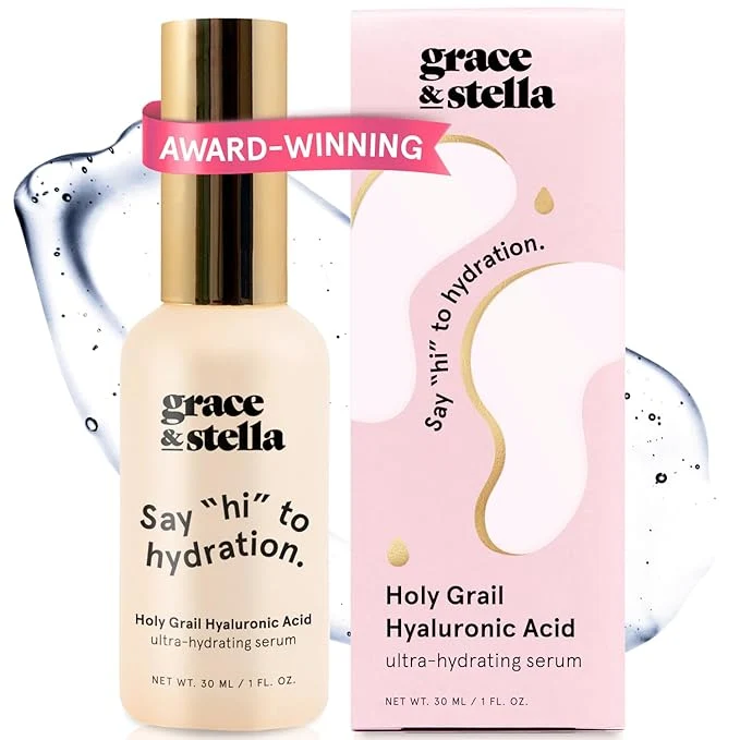 Breathable grace stella Award Winning Hyaluronic Acid Serum Hydrating Hyaluronic Acid Modern