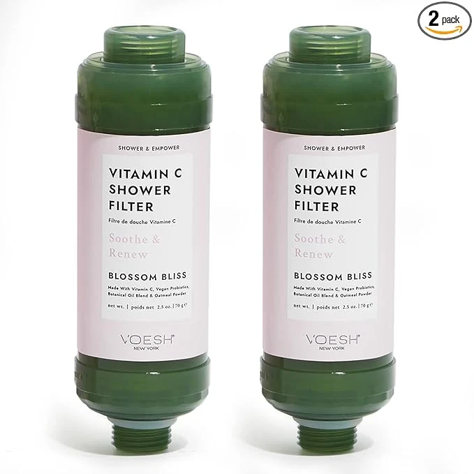 Sustainable VOESH Vitamin C Shower Filter Blossom Bliss Shower Aromatherapy Water Convenient