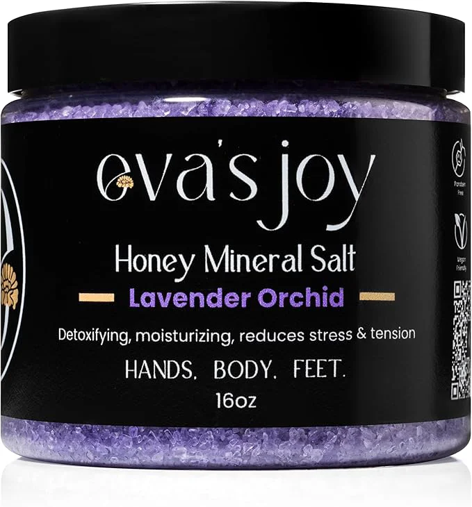 Trusted Eva's Joy Lavender Orchid Mineral Bath and Foot Soak Made Responsible
