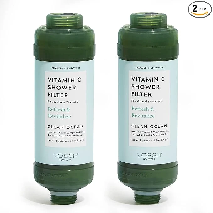 Original Design VOESH Vitamin C Shower Filter Clean Ocean Shower Aromatherapy Water Purifier Fast